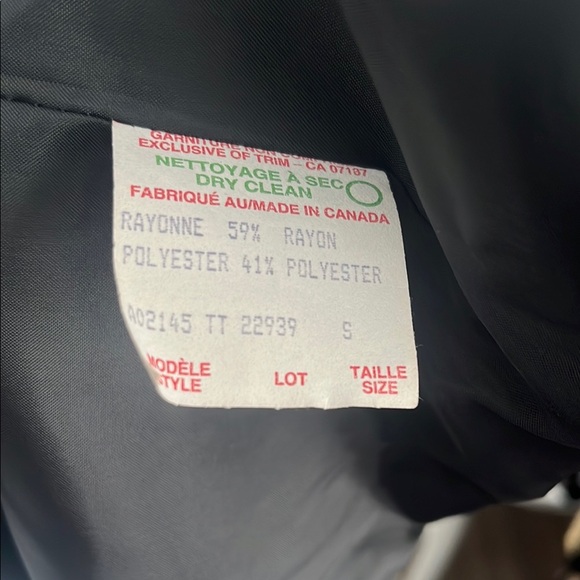 80s Black Floral Vest - Picture 5 of 5